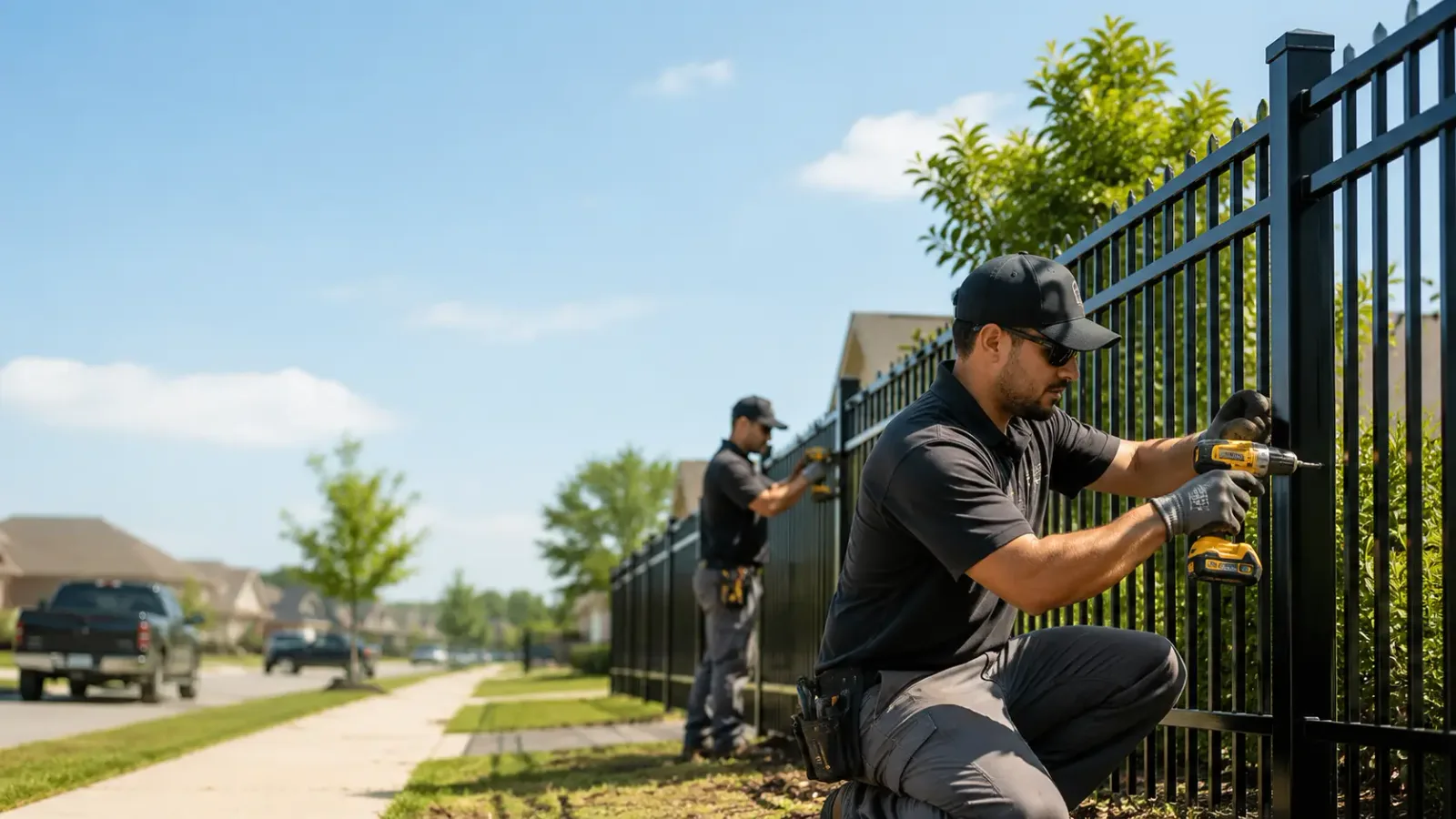 Metal Fence Installation in Silver Lake, KS